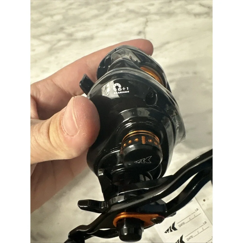 Kastking Zephyr Bait Finesse Baitcasting Reel, Carbon Fiber Fishing Reel - Drag